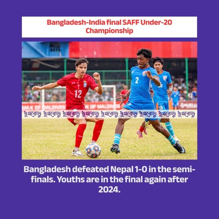 Bangladesh-India Final SAFF Under-20 Championship
